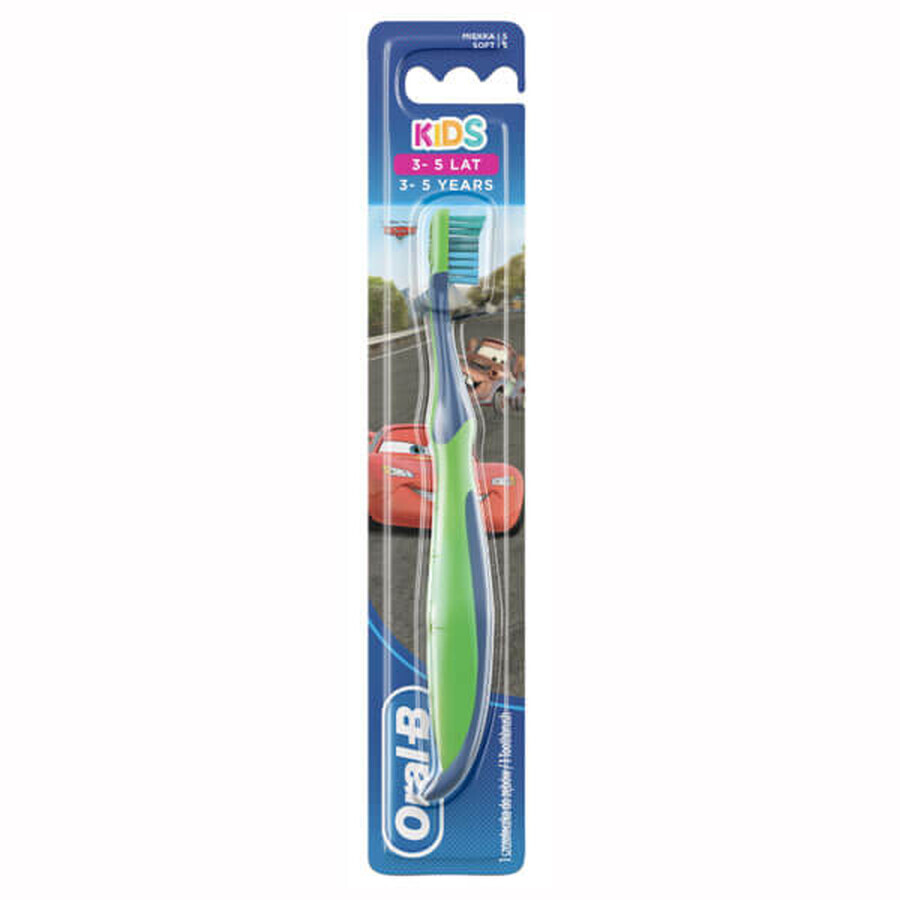 Oral-B Kids, spazzolino per bambini, 3-5 anni, morbido, 1 pezzo