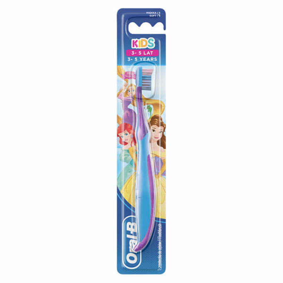 Oral-B Kids, spazzolino per bambini, 3-5 anni, morbido, 1 pezzo