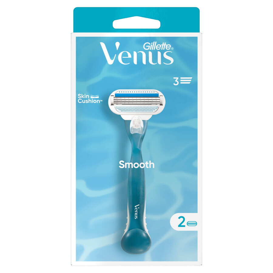 Gillette Venus, aparat de ras cu două lame interschimbabile