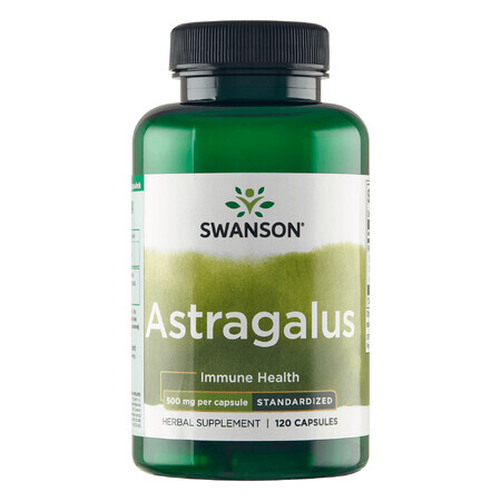 Swanson Astragalus, astragale, 120 gélules