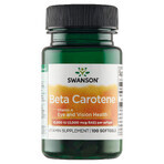 Swanson Beta Caroten 10000 UI, beta caroten, 100 capsule gel