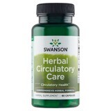 Swanson Herbal Îngrijire circulatorie, 60 capsule