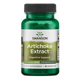 Swanson Extract de anghinare, anghinare, 60 capsule