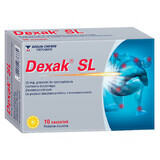 Dexak SL 25 mg, granule pentru soluție orală, 10 plicuri