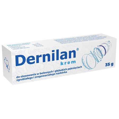 Dernilan (1 g + 300 mg + 250 mg + 100 mg)/100 g, crema, 35 g