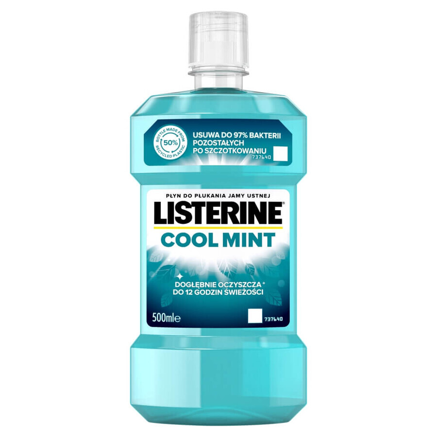 Listerine Cool Mint apă de gură, 500 ml