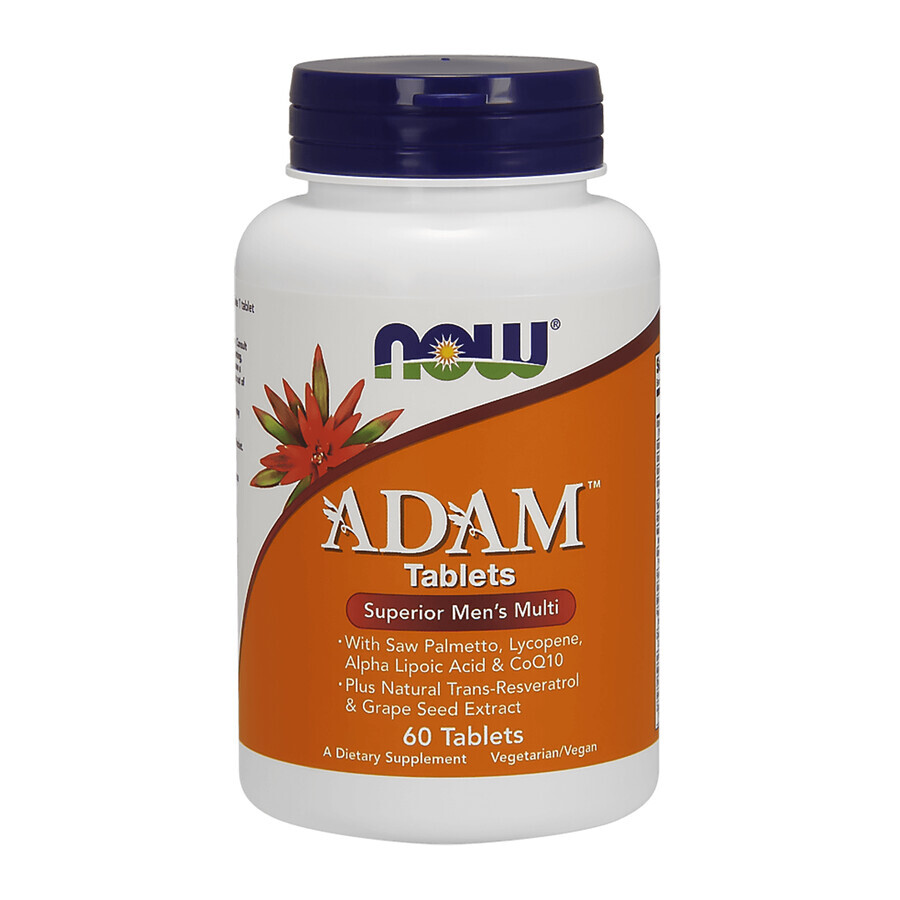 Now Foods Adam Men's Multivitamin 60 Tablets