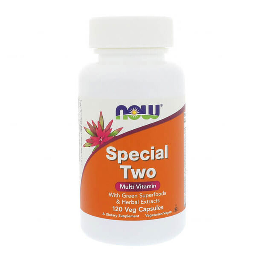 Now Foods Special Two, pachet de vitamine și minerale, 120 capsule vegetariene