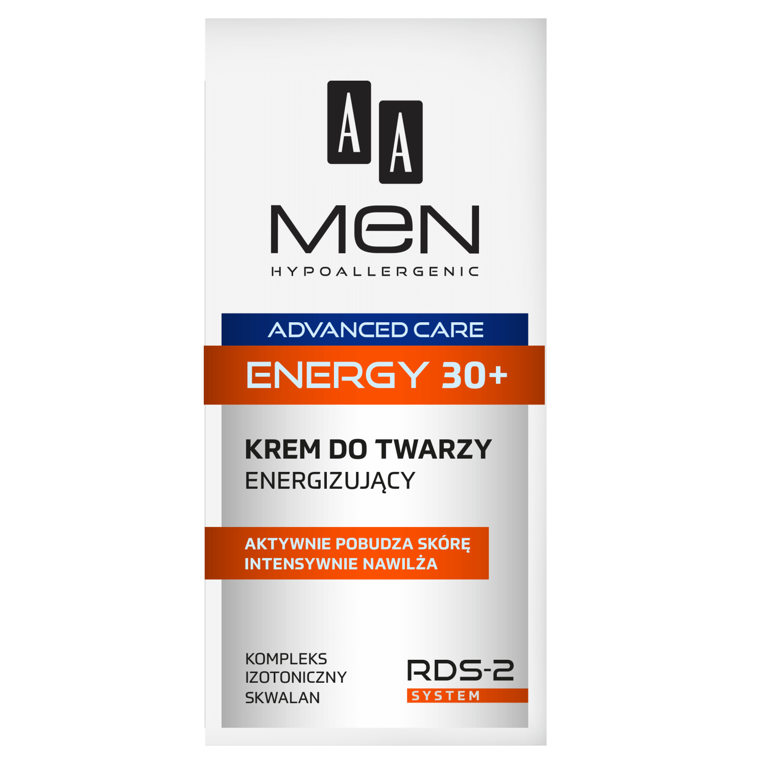 AA Men Energy, cremă energizantă 30+, 50 ml