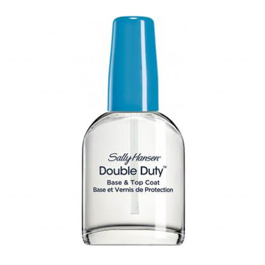 Sally Hansen, balsam de unghii Double Duty Base &amp; Top coat, 13.3 ml