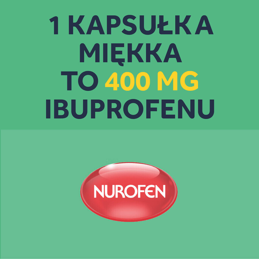 Nurofen Express Forte 400 mg, 20 capsules molles