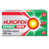 Nurofen Express Forte 400 mg, 20 capsule moi