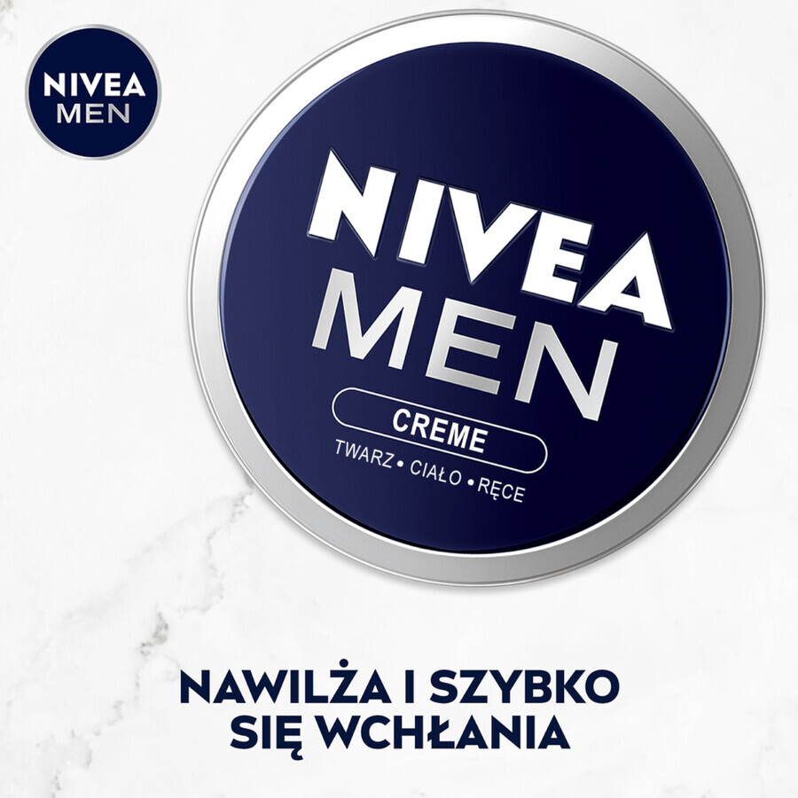 Nivea Men Creme, crema viso, corpo e mani per uomo, 150 ml