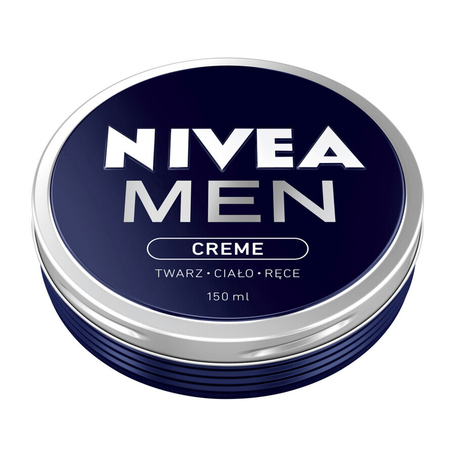 Nivea Men Creme, crema viso, corpo e mani per uomo, 150 ml