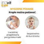 Ibuvit D 600, vitamina D pentru sugari și copii, picături orale, 10 ml