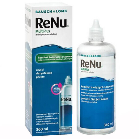 ReNu MultiPlus, soluție pentru lentile, 360 ml