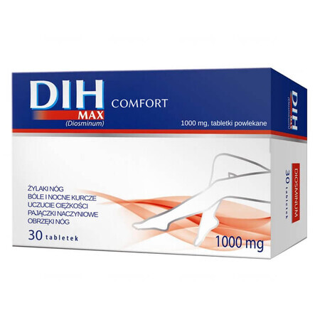 DIH Max Comfort 1000 mg, 30 comprimate