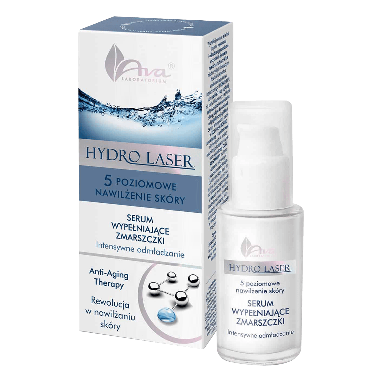 AVA Hydro Laser, ser de umplere a ridurilor, 30 ml