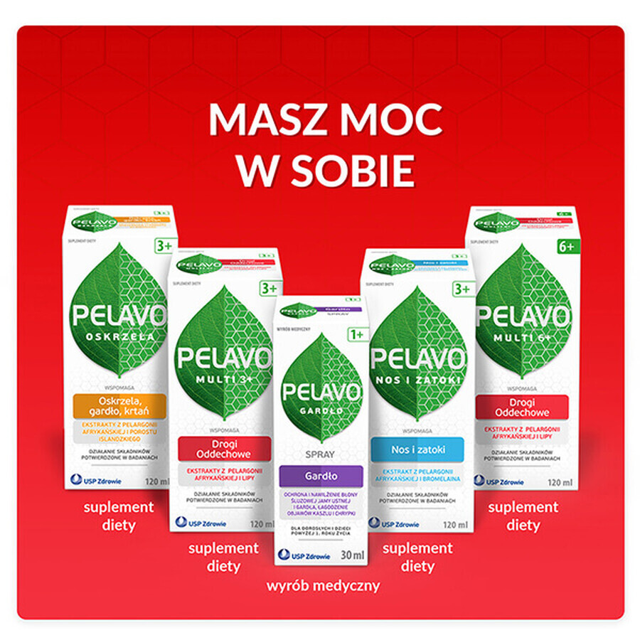 Pelavo Multi 6+, Sirup für Kinder ab 6 Jahren, 120 ml