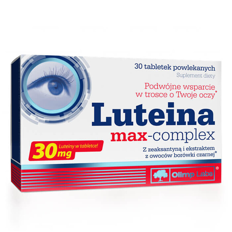 Olimp Luteina Max-Complex, 30 comprimate filmate