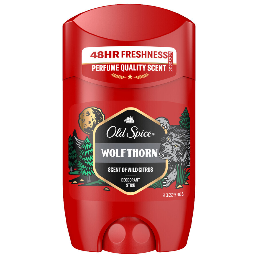 Old Spice, desodorante en barra, WolfThorn, 50 ml