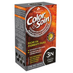 Color&amp;Soin, hair dye, 3N, dark chestnut, 135 ml