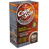 Color&amp;Soin, vopsea de păr, 6B, maro cacao, 135 ml