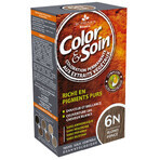 Color&amp;Soin, tintura per capelli, 6N, biondo scuro, 135 ml