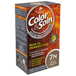 Color&amp;Soin, teinture, 7N, blond noisette, 135 ml