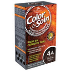 Color&amp;Soin, hair dye, 4A, cool brown, 135 ml