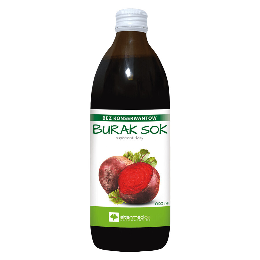 Alter Medica Barbabietola, succo, 1000 ml