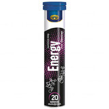 Kruger Energy, sabor fruta, 20 comprimidos efervescentes