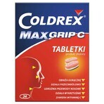 Coldrex Maxgrip C 500 mg + 5 mg + 25 mg + 20 mg + 30 mg, 24 comprimate