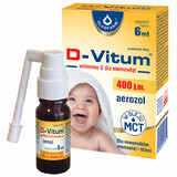 D-Vitum 400 UI, vitamina D pentru sugari, aerosol, 6 ml