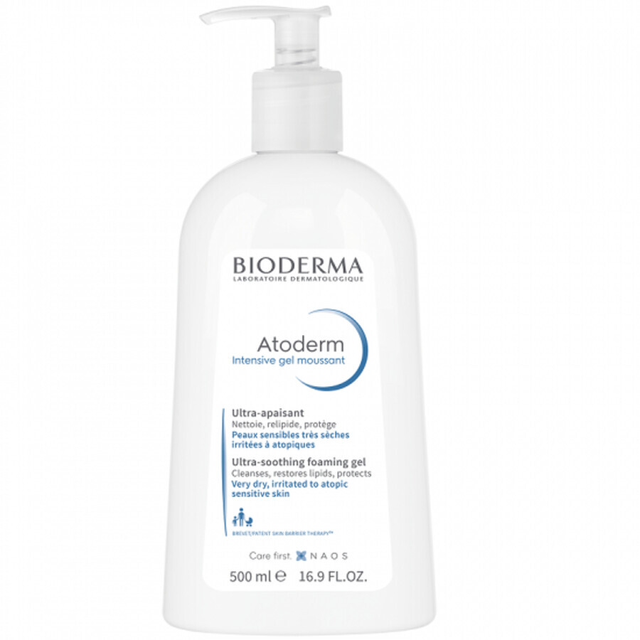 Bioderma Atoderm Intensief Schuimende Gel, 500 ml