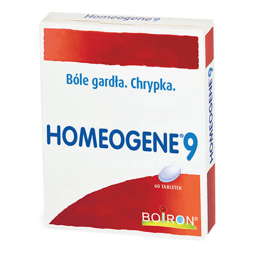 Boiron Homeogene 9, 60 tabletten