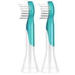 Philips Sonicare For Kids 3+, vârfuri periuță de dinți electrică, înlocuibile, mini, HX6032/33, 2 bucăți