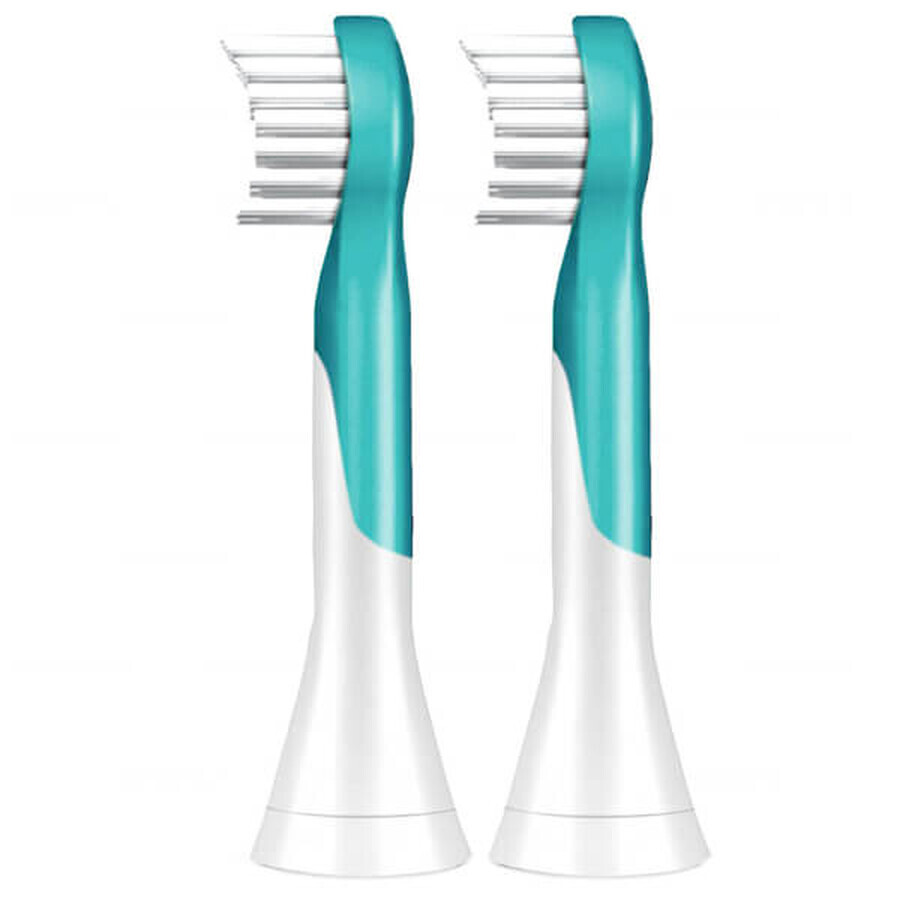 Philips Sonicare For Kids 3+, vârfuri periuță de dinți electrică, înlocuibile, mini, HX6032/33, 2 bucăți