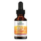 Swanson B-12 lichid sublingual, vitamina B12 25 μg, 59 ml