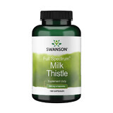 Swanson Full Spectrum Milk Thistle, ciulin de lapte, 100 capsule