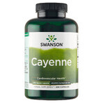 Swanson Cayenne, cayenne pepper 450 mg, 300 capsules