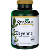 Swanson Cayenne, pepe di Caienna 450 mg, 300 capsule