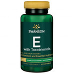 Swanson E with Tocotrienols, Vitamin E and Tocotrienols, 60 Capsules