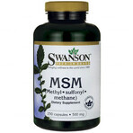 Swanson MSM, metilsulfonilmetano 500 mg, 250 cápsulas