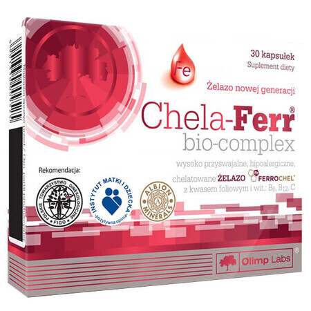 Olimp Chela-Ferr Bio-Complex, 30 capsule