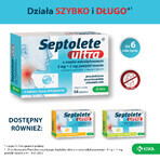 Septolete Ultra cu aromă de eucalipt 3 mg + 1 mg, 16 pastile tari