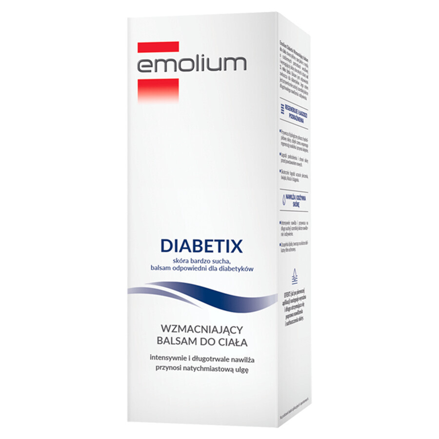 Emolium Diabetix, Loțiune de corp fortifiantă, piele foarte uscată, 200 ml