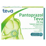 Pantoprazol Teva 20 mg, 14 maagtabletten