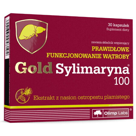 Olimp Gold Silymarin 100, 30 Kapseln