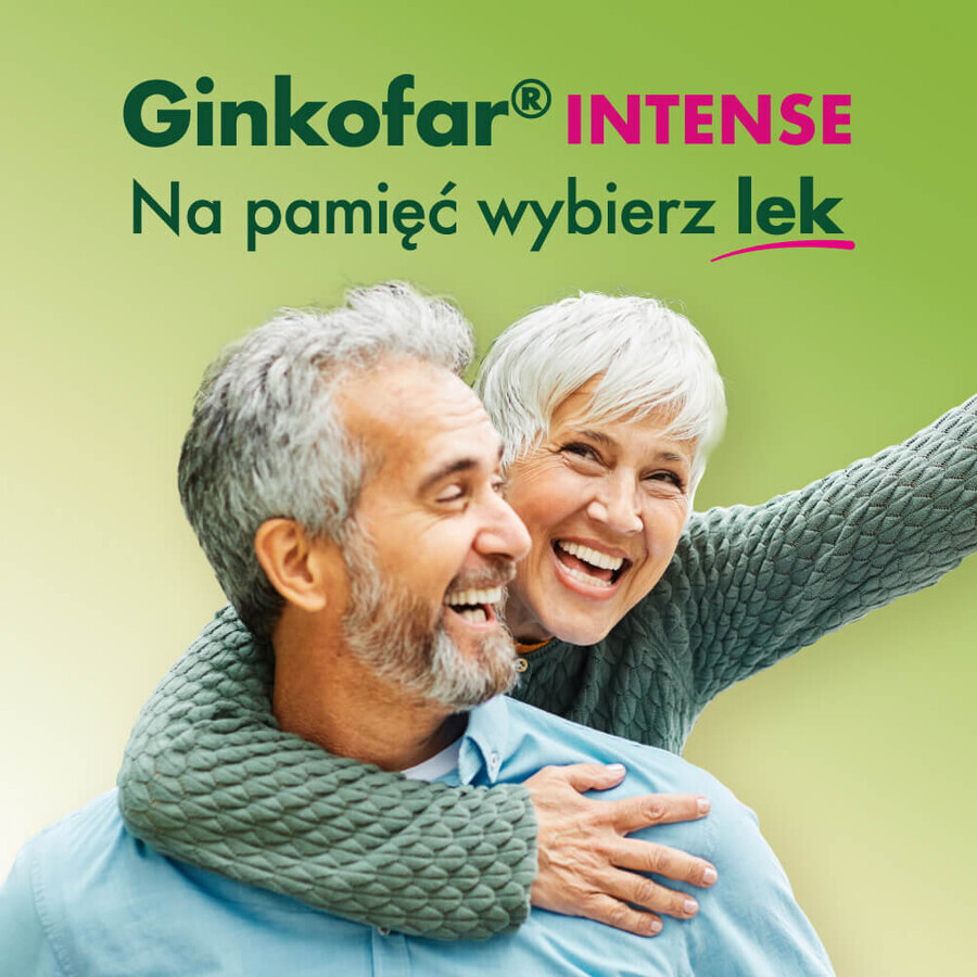 Ginkofar Intense 120 mg, 60 comprimate filmate